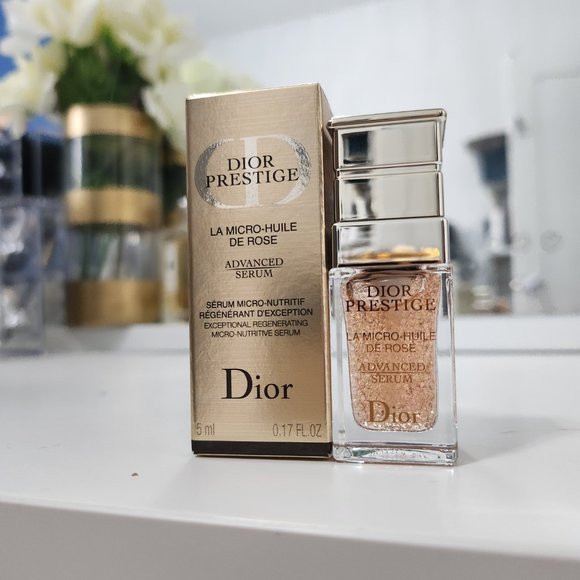 NEW Dior Prestige La Micro Huille de Rose advanced serum 12ml 0.38oz total - Picture 5 of 5